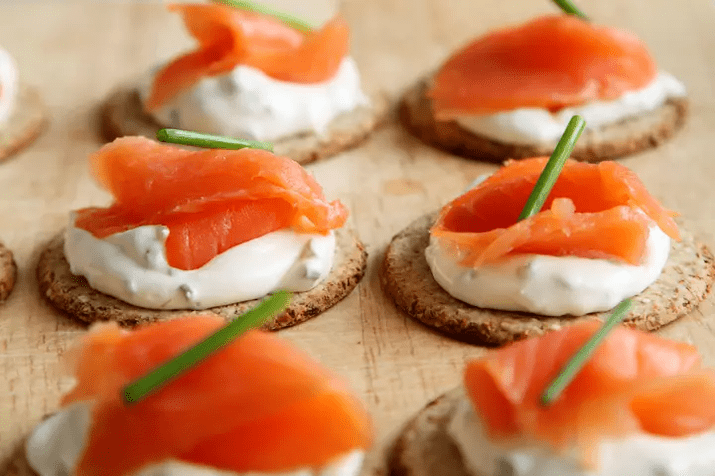 Pan con salmón según la dieta Dukan